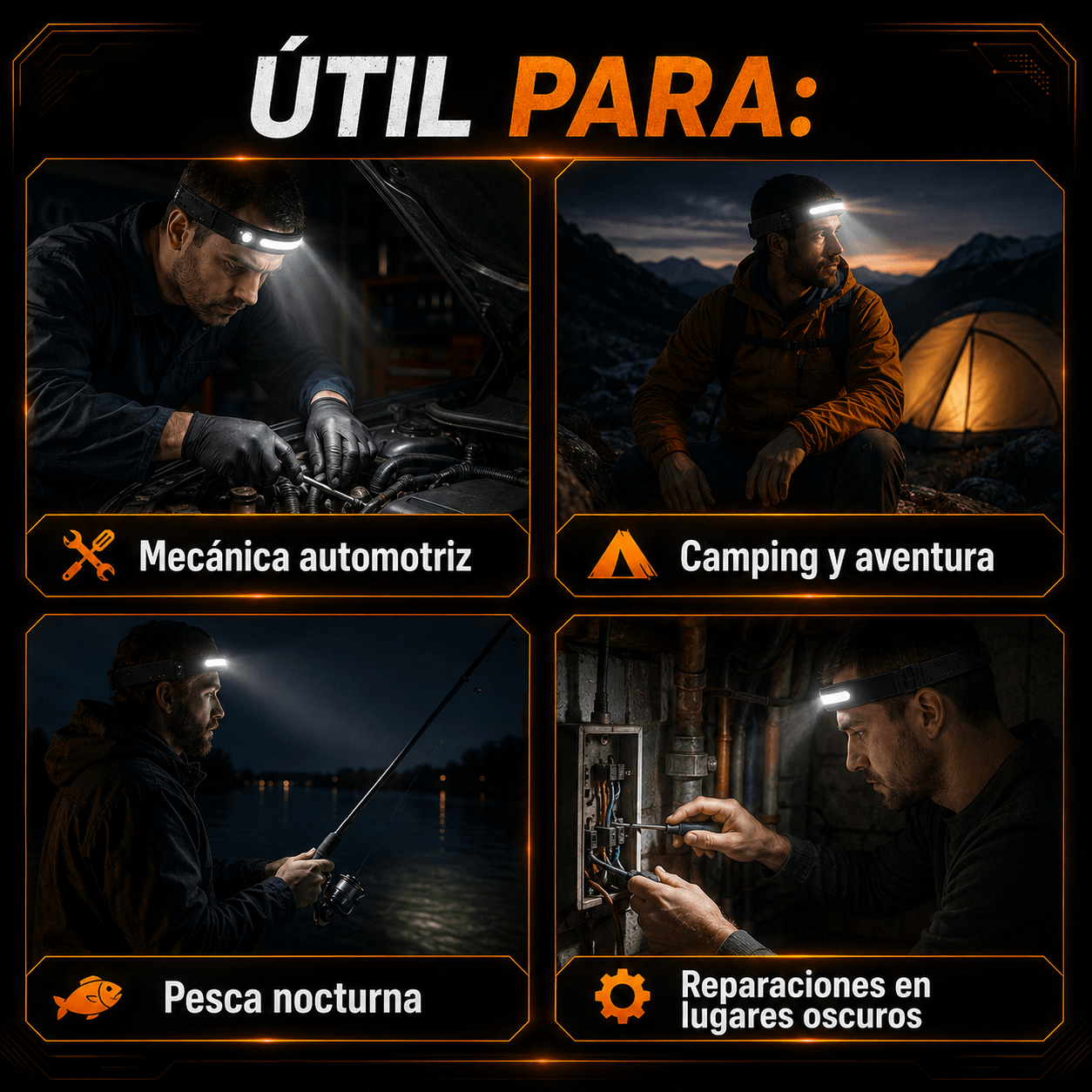 NightVision Pro™ - Con sensor de movimiento