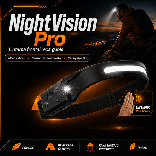 NightVision Pro™ - Con sensor de movimiento